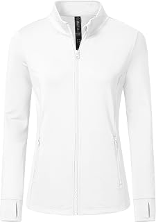 MoFiz Women's Sports Jacket Zip Fleece Sweatshirt for Sports