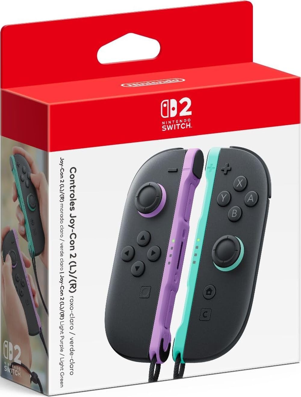 Nintendo Joy-Con™ 2 (L)/(R) Light Purple/Light Green