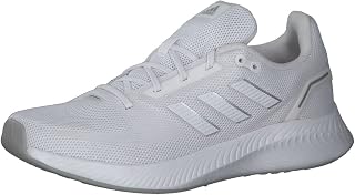 Adidas Unisex Baby Runfalcon 2.0 I Gymnastics Shoes, White Cloud White Cloud White Metallic Silver, 38 2/3 EU