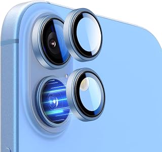 Camera Film Lens Protective Cover for iPhone 16 /16 Plus Single Lens Film Aerospace Aluminum Alloy for iPhone 16/16 Plus Camera Protection, Over Exposure Ultra Thin Camera Lens Protector