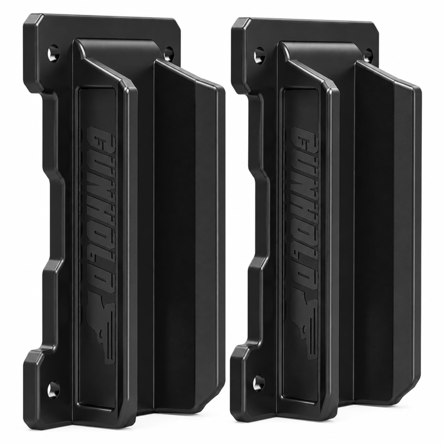 2 Pack 59 Lbs Magnetic Handgun Mount for Gun Safe, Vehicle &amp; Home | Strong G