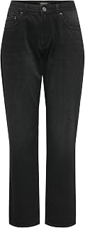 Only - Onllumi MW Mom Straight DNM Pim900 Noos, Women's Straight Fit Jeans