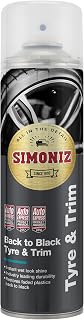 SIMONIZ SAPP0189A Back to Black Tyre & Trim Shine, 500ml, Black,1