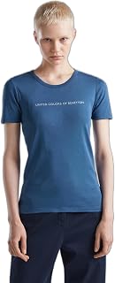 United Colors of Benetton Women's 3ga2e16a2 T-Shirt T-Shirt (Pack of 1)