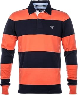 Gant The Original Barstripe Heavy Rugger Camisa Manga Larga para Hombre