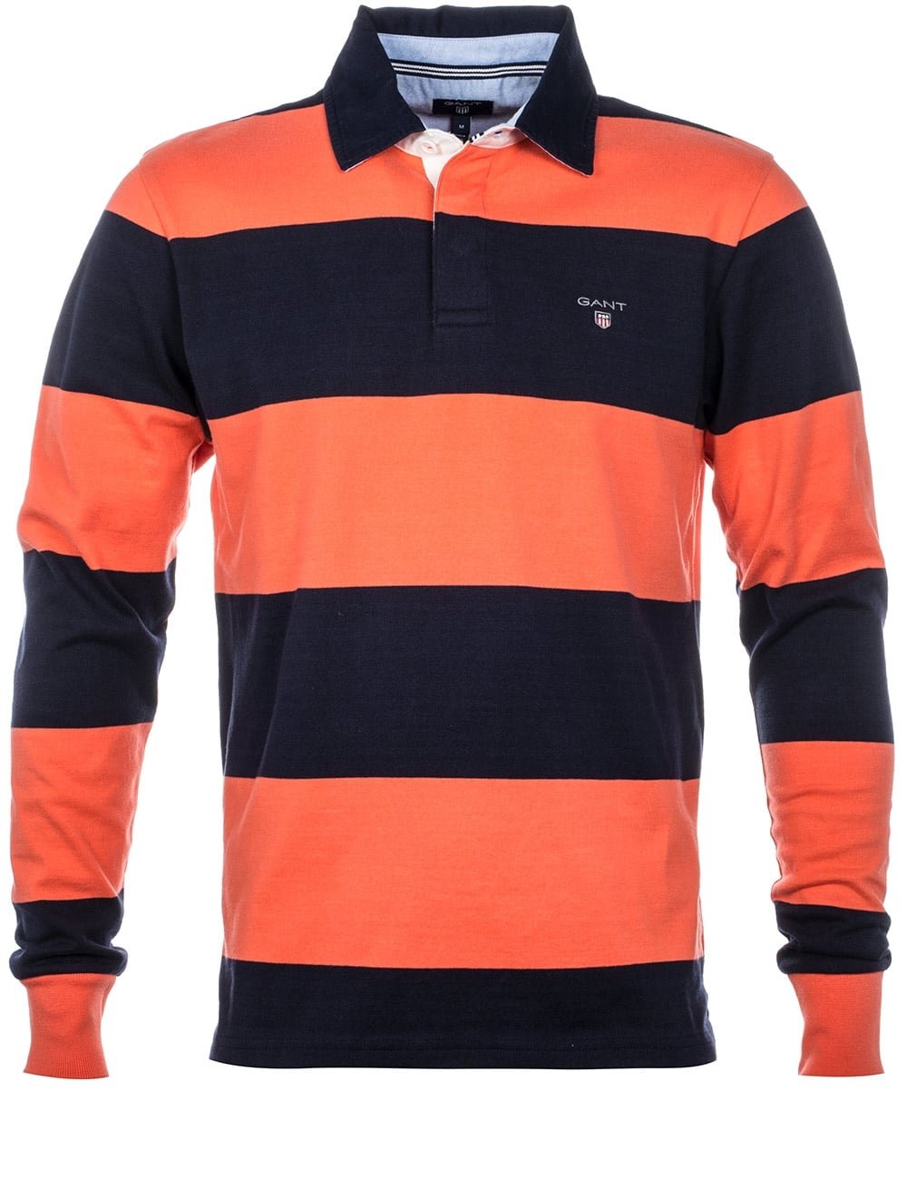 Gant The Original Barstripe Heavy Rugger Camisa Manga Larga para Hombre
