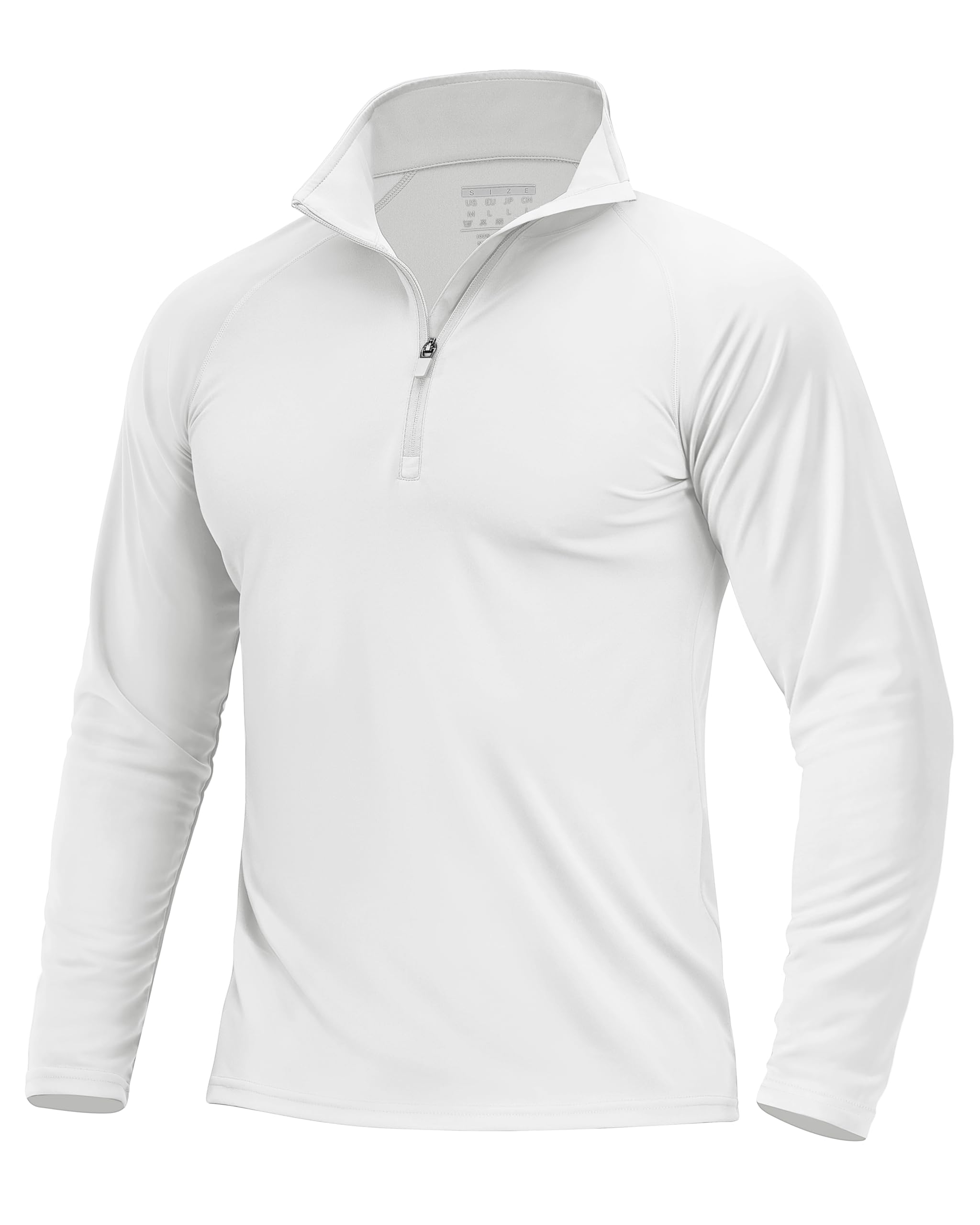 Boladeci Quarter Zip Men Golf Shirt UPF 50+ Long Sleeve Sun Protection | Long Sl