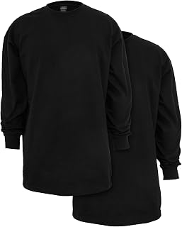 Urban Classics Mens Tall Tee L/S 2-Pack