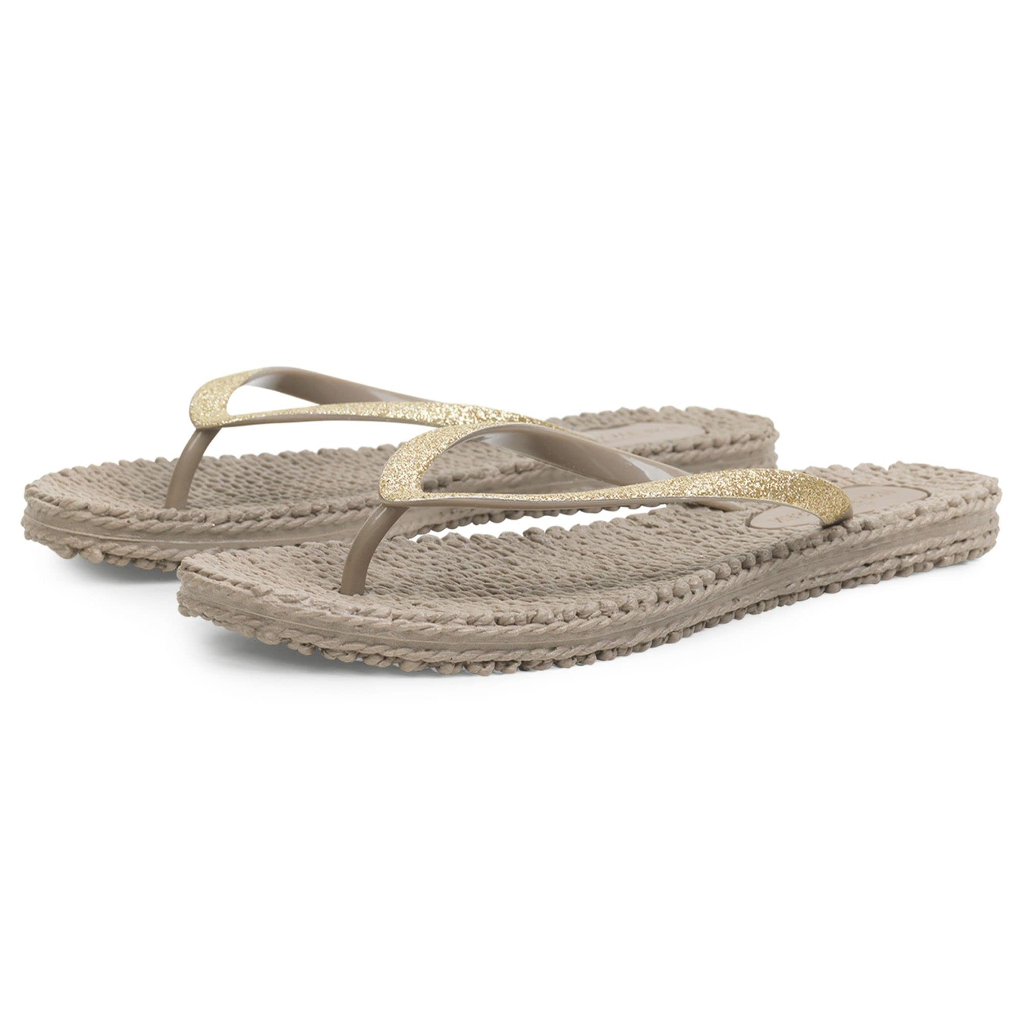 Ilse Jacobsen HORNBÆK | CHEERFUL01 | Women's Glitter Flip Flops | Comfortable Be