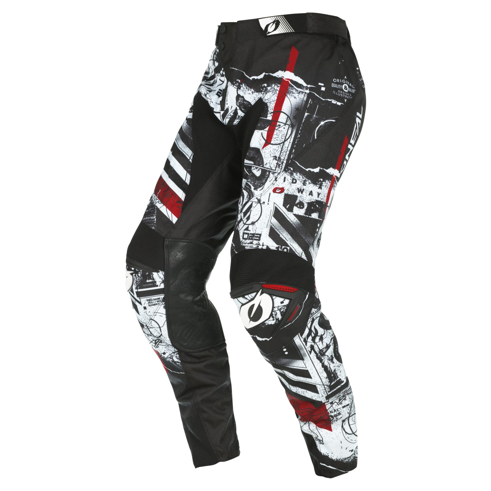 O'NEAL | Motocross Pants | Enduro Motorcycle | Durable Denier Fabrics, Leather H