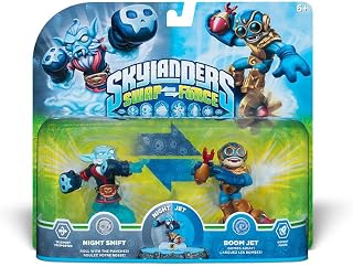 Skylanders SWAP Force 2 Pack (SWAP-able) Night Shift and Boom Jet