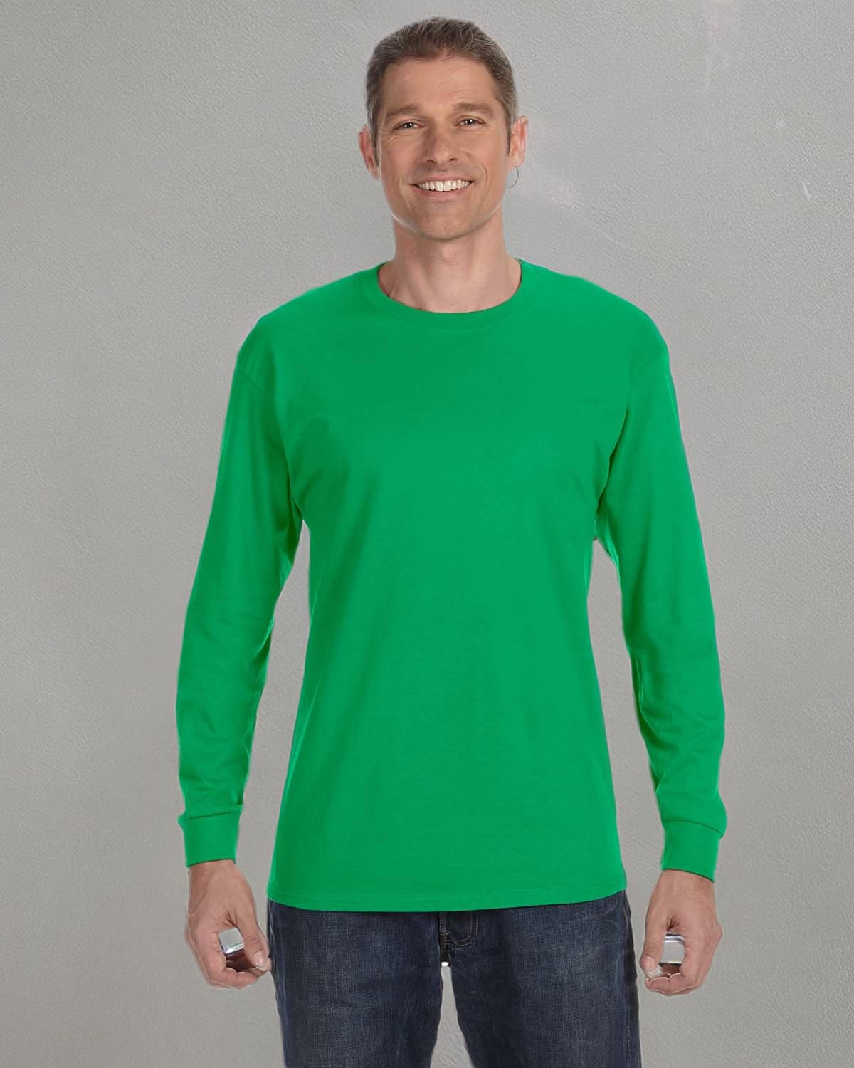 Gildan Men's Ultra Cotton Long Sleeve T-Shirt, Style G2400