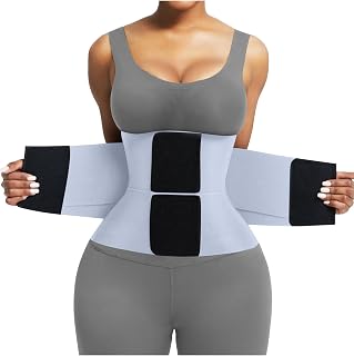 FeelinGirl Waist Trainer Belt Cincher Trimmer Tummy Control Body Shaper