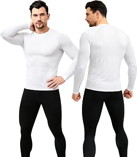 CL convallaria Mens Thermal Shirts Long Sleeve Cold Weather Base Layer Tops