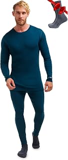 Merino.tech 100% Under Clothing Men's Merinos – Top and Bottoms + Socks