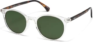 SOJOS Small Round Classic Polarized Sunglasses for Women Men Vintage Style UV400 Lens SJ2113
