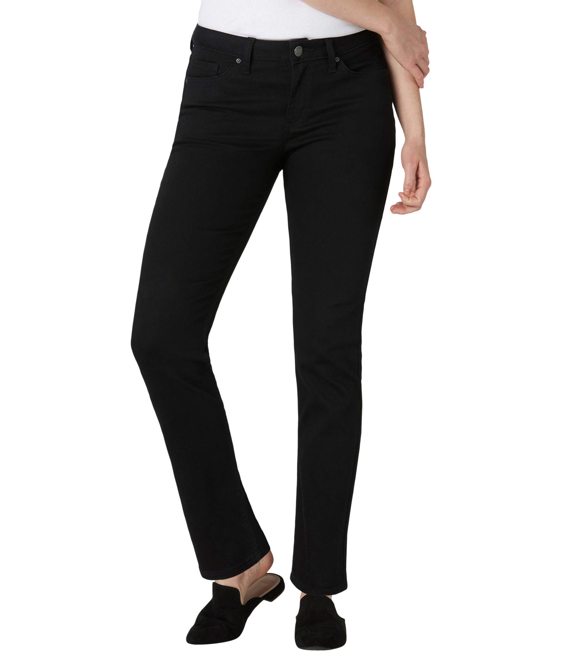 Lee Women's Regular Fit Straight Leg Jeans, Cruz V2 Fresh Foam, 38 Long