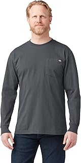 Dickies Men's Heavyweight LS Pocket TEE Relaxed