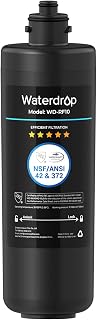 Waterdrop RF10 Water Filter Replacement for Waterdrop 10UA/10UB/10UB-B | Reduces PFAS, PFOA/PFOS, Lead, Chlorine, Bad Taste & Odor, Under Sink Water Filter, NSF/ANSI 42 Certified, 1 Year, 1 Pack