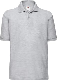 Fruit of The Loom Boys 65/35 Polo Kids Polo Shirt (Pack of 1)