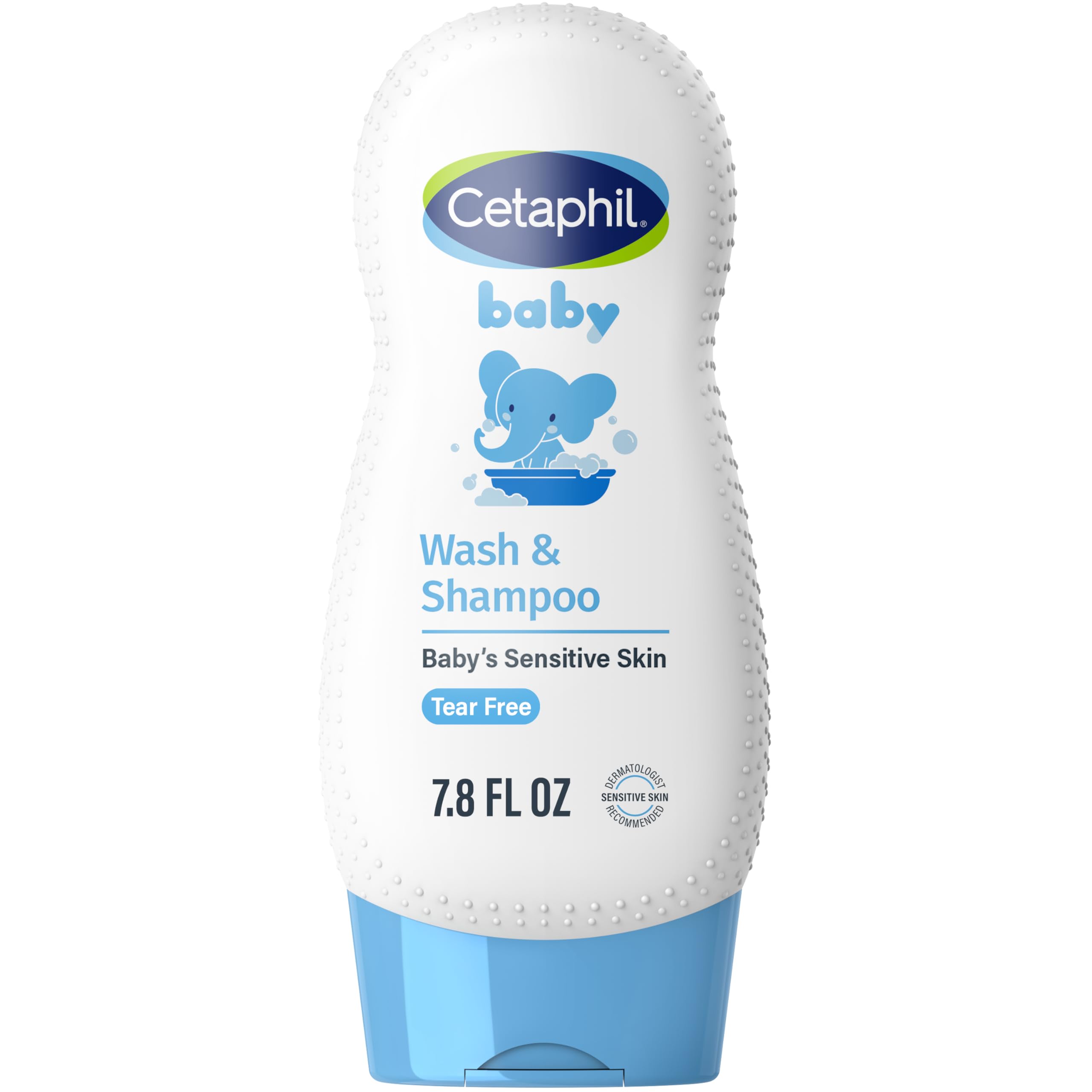 Cetaphil 2-in-1 Baby Shampoo & Body Wash, Tear Free, Calendula, 7.8oz | 2-In-1 B