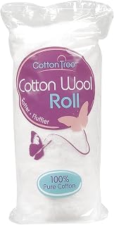 Cotton Tree 100% Pure Cotton, Super Soft Roll (80g)