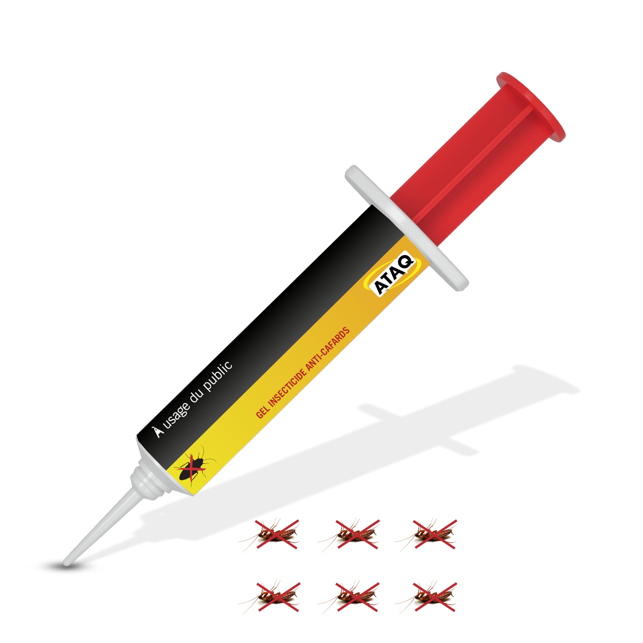 ATAQ - 10g Professional Powerful Cockroach Bait Gel - Cockroaches - Insecticide 