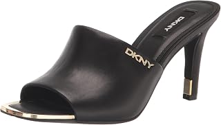 DKNY womens Open Toe Fashion Pump Heel Sandal Heeled Sandal