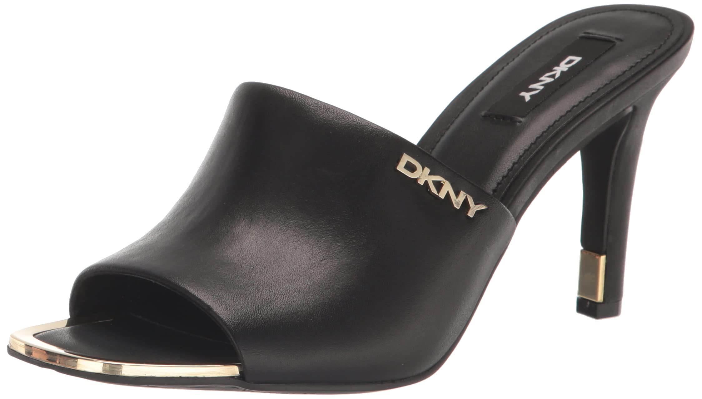DKNY womens Open Toe Fashion Pump Heel Sandal Heeled Sandal