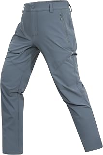 Pioneer Camp Men's Outdoor Hiking Trousers, Lightweight Trekking Trousers with Stretch and Water-Repellent, Breathable Functional Trousers for Work, Travel & Hiking