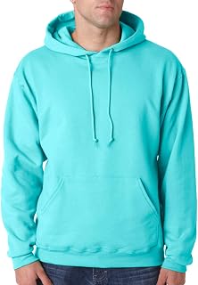 Jerzees Adult 8 oz. NuBlend® Fleece Pullover Hood 2XL SCUBA BLUE