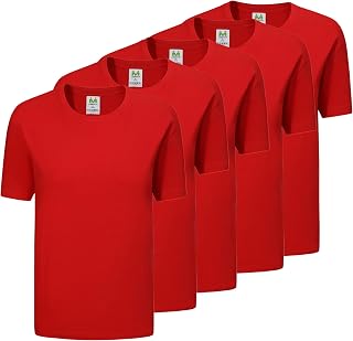 MISEMIYA T Shirt - Mz-5-TS135 Unisex Adult T-Shirt (Pack of 5)