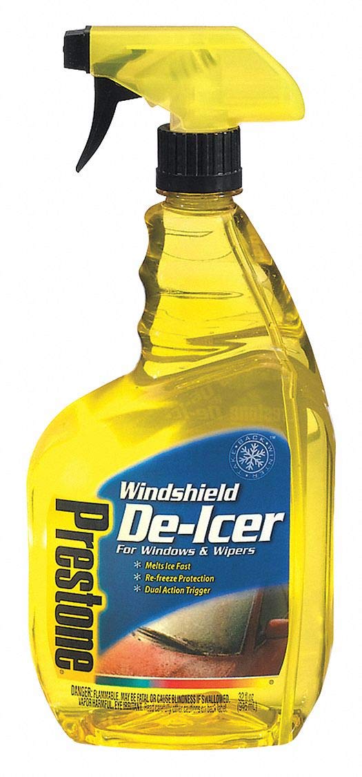 Prestone AS247-6PK Trigger Spray Windshield De-Icer, 32 oz. (Pack of 6)