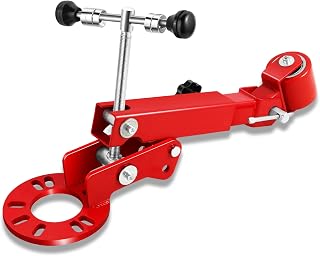 DNA MOTORING TOOLS-00250 Fender Roller Reforming Extending Tool Heavy Duty Wheel Arch Roller Flaring Former for Automobile Maintenance, Red