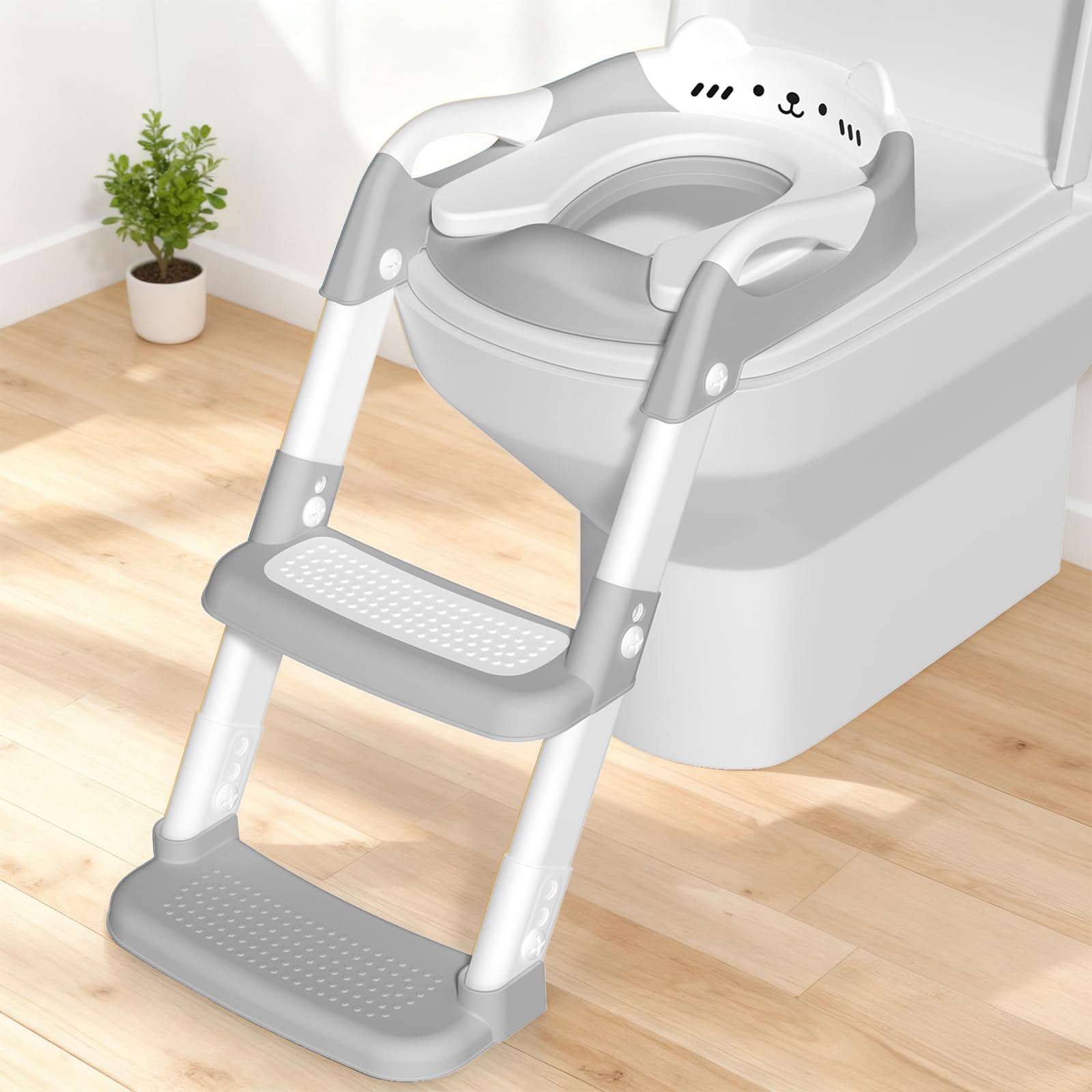 Potty Training Toilet Seat Toddler Toilet Seat with Step Kids Toilets Steps for 