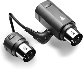CME WIDI Master - Premium Bluetooth MIDI Adapter via 5-pin DIN - Ultra Low 3ms Latency - No Battery, Powered via MIDI Out