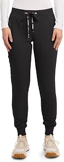 Med Couture Touch Jogger Scrub Pants For Women Nurse Pants with 5 pockets | Touch Performance Fabric, Jogger Cuffs, 2-Way Stretch, Lightweight, Rib-Knit Waist, Ultra-Soft, Built for Busy Shifts
