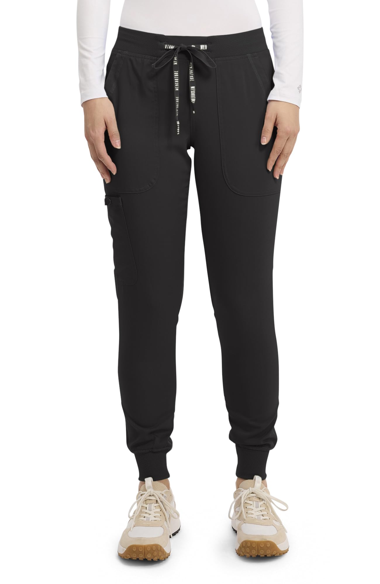 Med Couture Touch Jogger Scrub Pants For Women Nurse Pants with 5 pockets | Touc