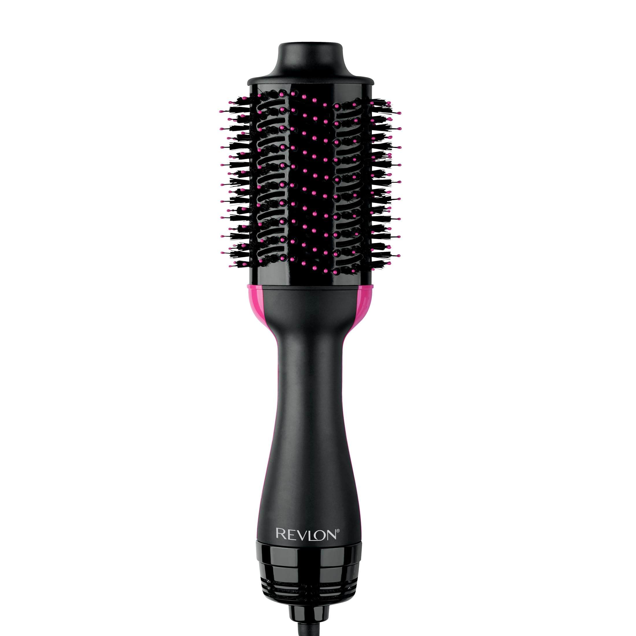 REVLON One-Step Volumizer Hair Dryer and Styler, 2.8 in Barrel, Black | Full-bod