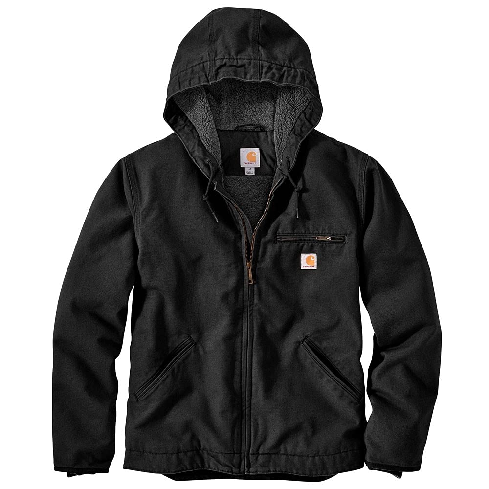 Carhartt Relaxed Fit Washed Duck Sherpa-lined Jacket Outerwear Professional Util