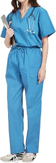 Misemiya - Unisex Blouse Uniform Set - Medical Uniform with Top and Pants - Ref.6801-6802