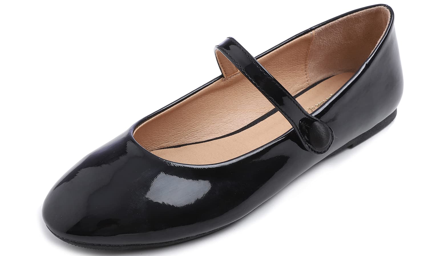 Feversole Women's Mary Jane Fashion, Classic Flat Shoes for Women Elegant Pumps 