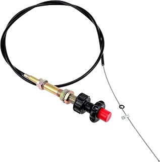 HOPESPANNER 183cm/6FT Adjustable Locking Throttle Cable for Truck VCGTX06 | Adjustable Locking Control Cable,183cm/6FT Throttle Control Cable,Duty Adjustable Locking Control Cable for Truck Equipment