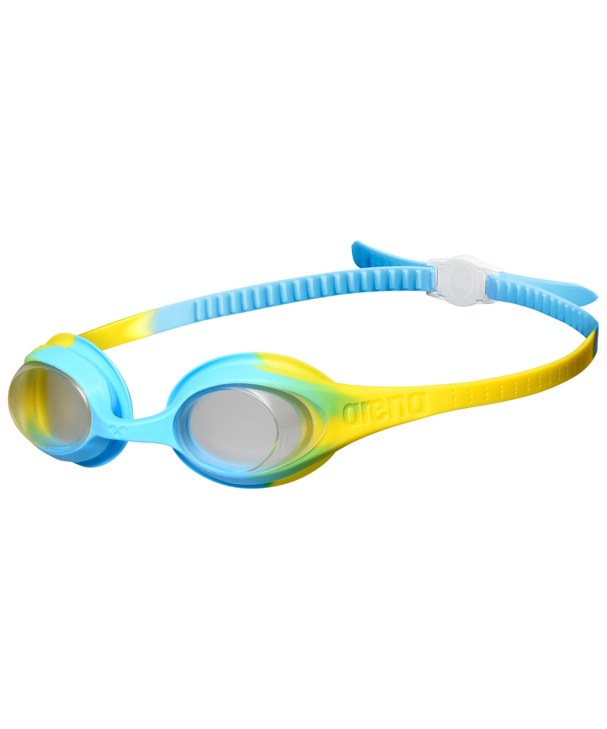 [Heywood] Arena Unisex Spider Kids Swim Goggles for Boys and Girls Non-Mirror Le