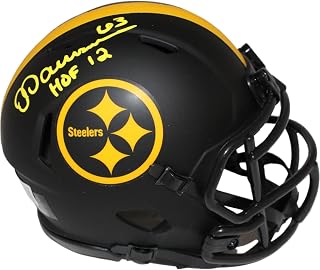 Dermontti Dawson Signed Pittsburgh Steelers Eclipse Mini Helmet Beckett
