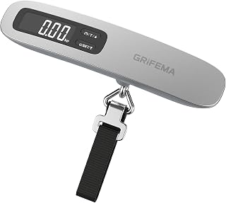 GRIFEMA GA2006 Portable Travel Luggage Scale 50 kg Silver