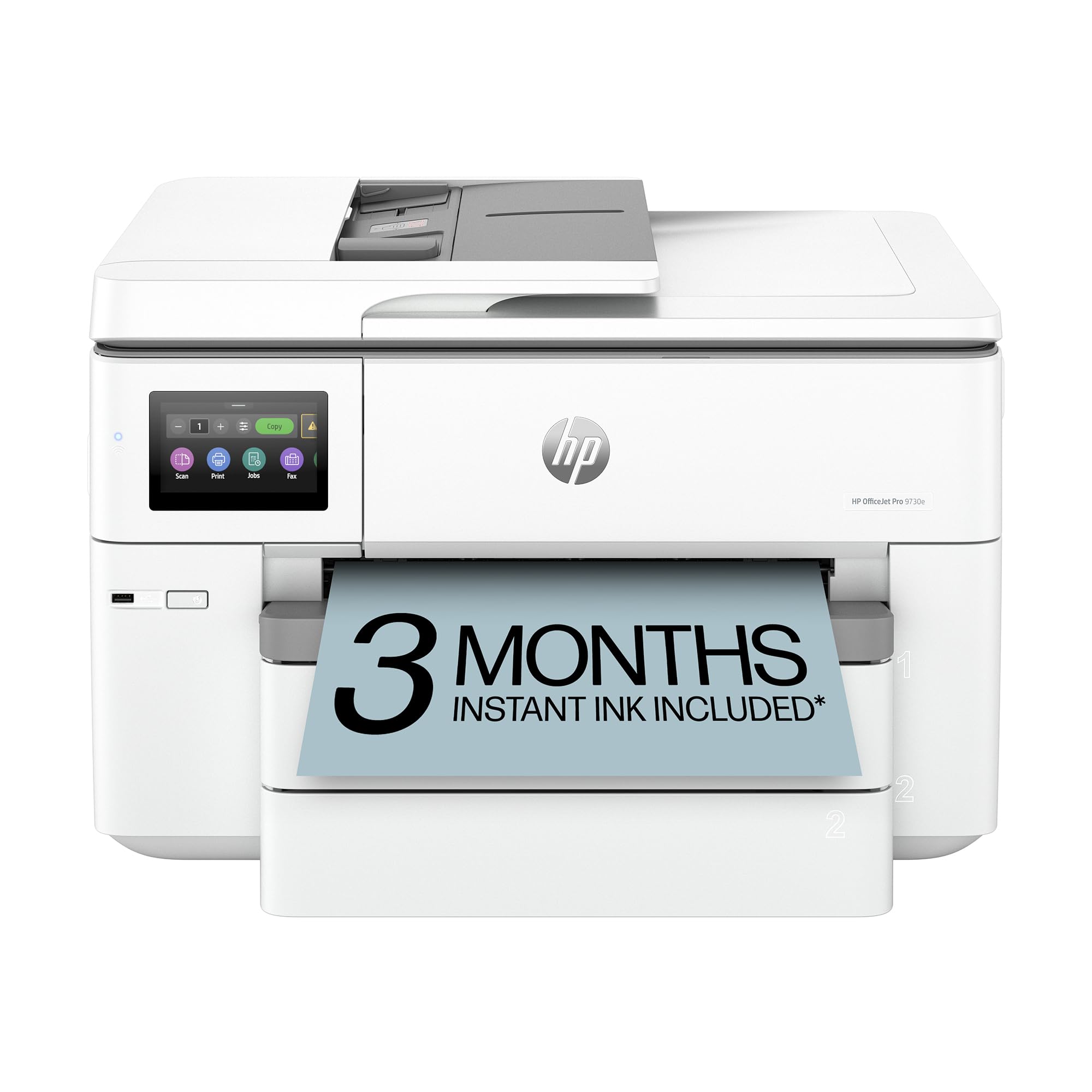 HP OfficeJet Pro 9730e Wide Format Wireless All-in-One Color Inkjet Printer, Pri
