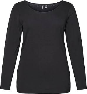 Vero Moda Vmpaxi LS Soft U-Neck-S Curve Noos U-Neck for Women