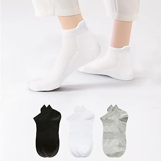 Womens Athletic Ankle Socks Cotton Low Cut Comfort Breathable Casual 3/6/12 Pairs