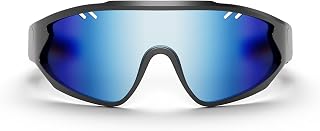 Reebok Lucyd Smart Sunglasses | Red Mirror Polarized Lenses | Bluetooth HiFi Sports Glasses